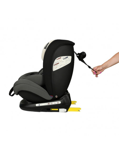 Scaun auto Mandara cu Isofix Crocodile Grey,968B-23H Grey