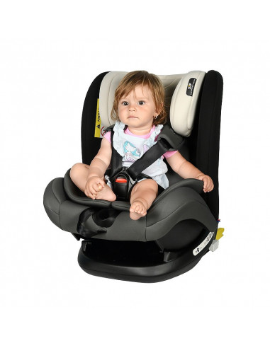 Scaun auto Mandara cu Isofix Crocodile Grey,968B-23H Grey