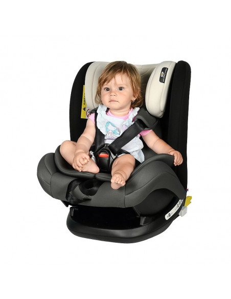 Scaun auto Mandara cu Isofix Crocodile Grey,968B-23H Grey