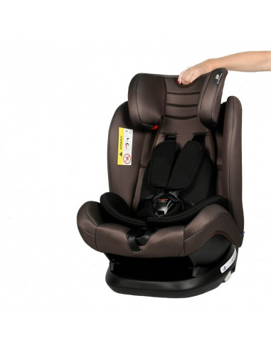 Scaun Auto Riola cu Isofix Crocodile Coffee,906Coffee