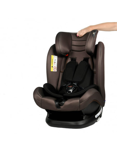 Scaun Auto Riola cu Isofix Crocodile Coffee,906Coffee