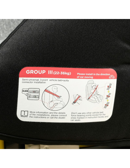 Inaltator auto ISOFIX Hero Crocodile DuoGrey,Hero_DuoGrey