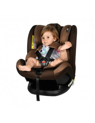 Scaun Auto Riola plus cu Isofix Crocodile Coffee 0 36 kg