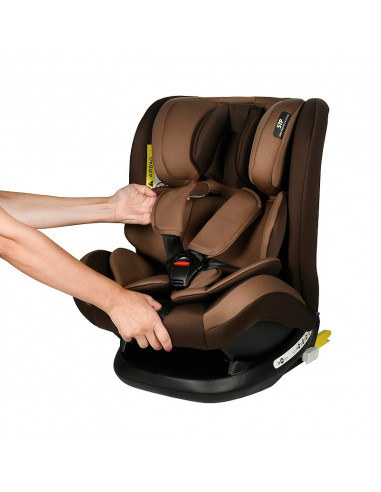 Scaun Auto Riola plus cu Isofix Crocodile Coffee 0 36 kg