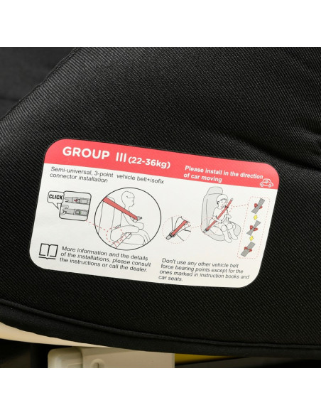 Inaltator auto ISOFIX Hero Crocodile Black,Hero_Black