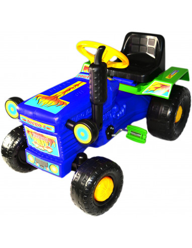 Tractor cu pedale Turbo blue,BEB-TPS543010BL
