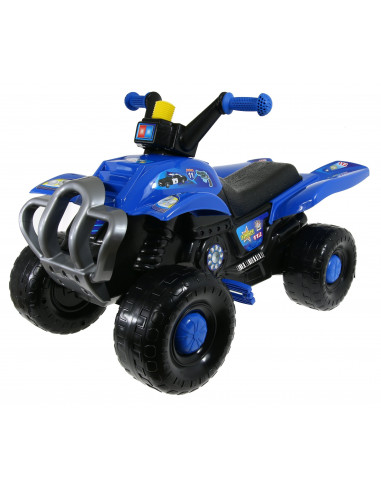 Quad cu pedale Blue Police,BEB-TPS543300BL