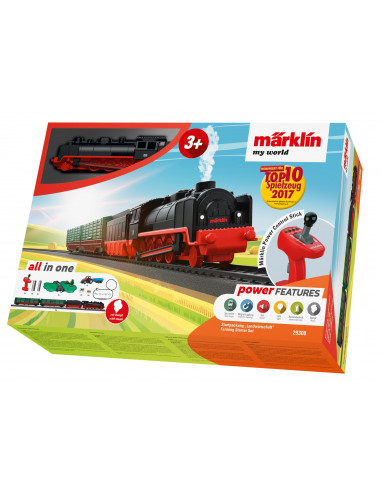 Tren de marfa cu telecomanda Farming Starter Set,BEB-029308