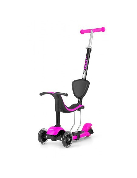 Trotineta copii 3 in 1 Little Star Pink,mm2893