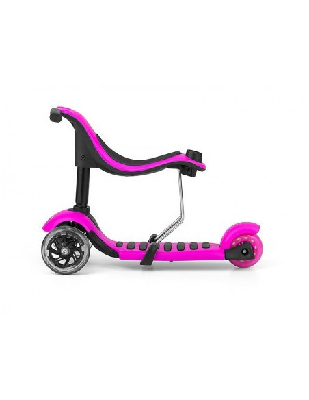 Trotineta copii 3 in 1 Little Star Pink,mm2893