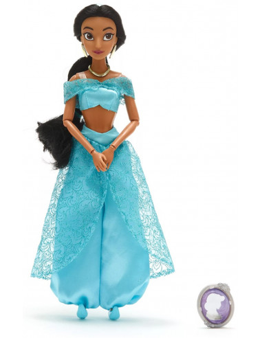 Papusa Printesa Disney Jasmine cu pandantiv,BEB-D918663