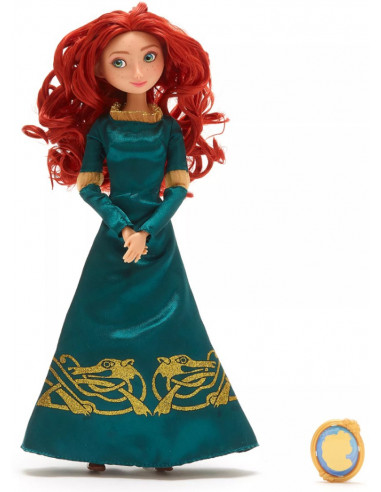 Papusa Printesa Disney Merida cu pandantiv,BEB-D918250