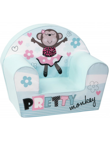 Fotoliu din burete Pretty Monkey,BEB-DT8PV1726