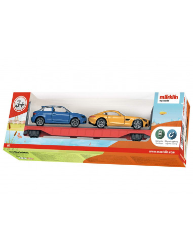 Set Auto Transport Car Marklin My World,BEB-044110