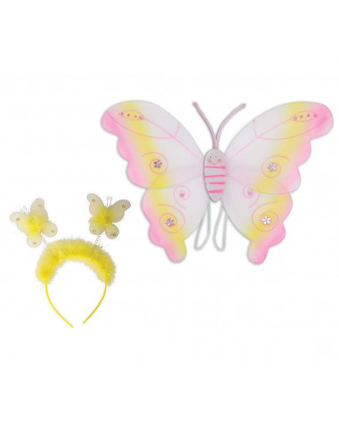 Set accesorii Fluturas Galben,BEB-57988GA