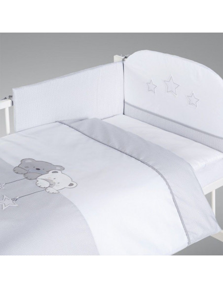 Albero Mio by Klups set lenjerie brodata 3 piese Star Dream