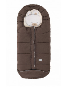 Nuvita Junior Cuccioli sac de iarna 100 cm - Rabbit Melange Brown / Beige - 9605