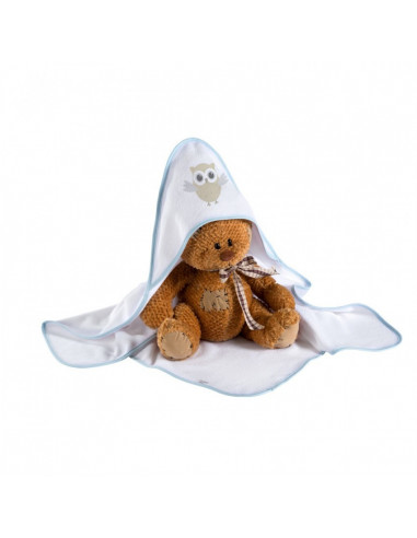 Albero Mio Prosop de baie cu gluga H238 Night Birds -