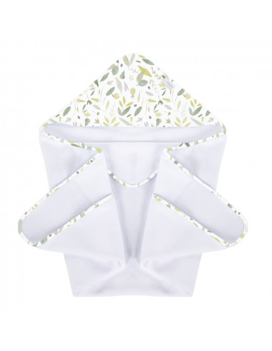Albero Mio Eco & Love prosop de baie din bambus cu gluga - E002