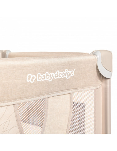 Baby Design Dream 09 Beige 2020 - Patut Pliabil cu 2