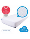 Cearsaf pentru saltea Aerosleep Premium 60 x 120,AC-P-120-060-W