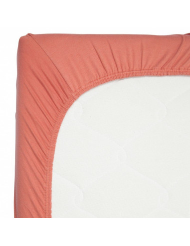 Cearsaf din Bambus cu Elastic 70 x 140 cm Apricot