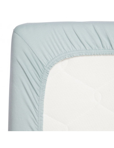 Cearsaf din Bambus cu Elastic 70 x 140 cm Sea Blue,TM-HL700-529
