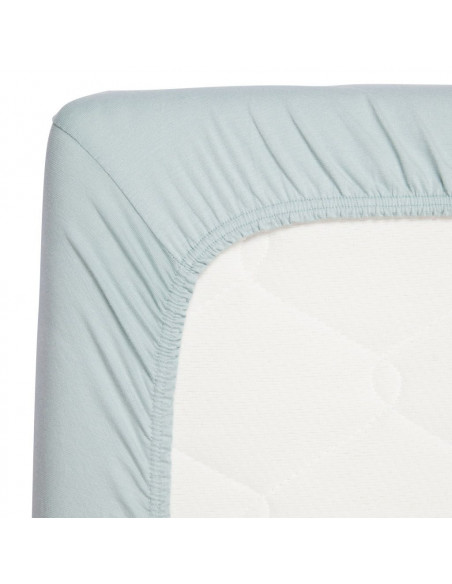 Cearsaf din Bambus cu Elastic 70 x 140 cm Sea Blue,TM-HL700-529