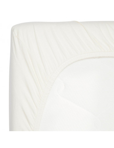 Cearsaf din Bambus cu Elastic 60 x 120 cm Ecru,TM-HL600-525