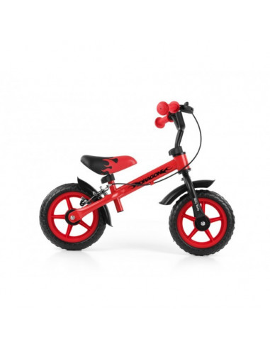 Bicicleta fara pedale Dragon Z Red cu frana,mm159_Uniq