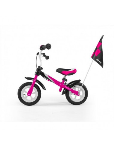 Bicicleta fara pedale Dragon Deluxe pink,mm0255