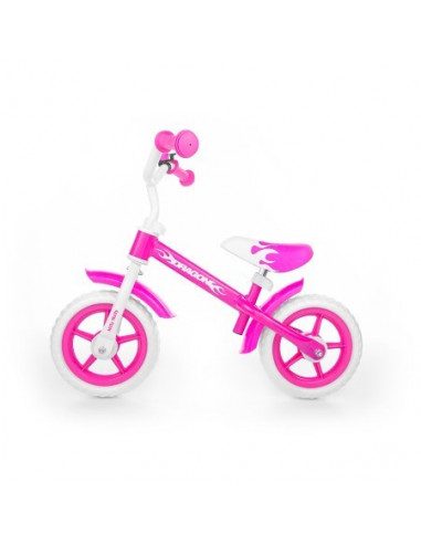 Bicicleta fara pedale Dragon Z Pink cu frana,mm4805