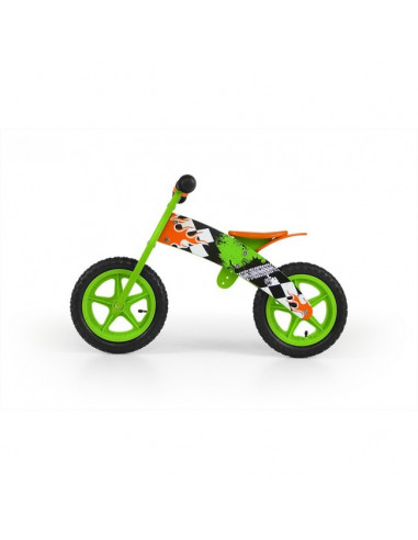 Bicicleta fara pedale Flip Green,mm21476