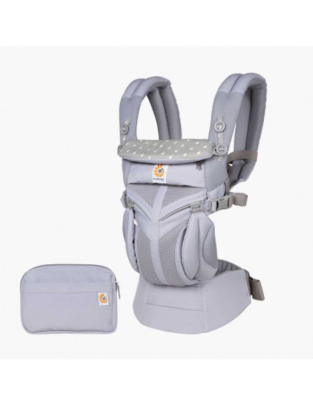 Marsupiu Ergobaby Omni 360 Cool Air Mesh Dewy Taupe,BCS360PDWTP