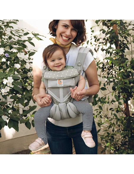 Marsupiu Ergobaby Omni 360 Cool Air Mesh Dewy Taupe,BCS360PDWTP
