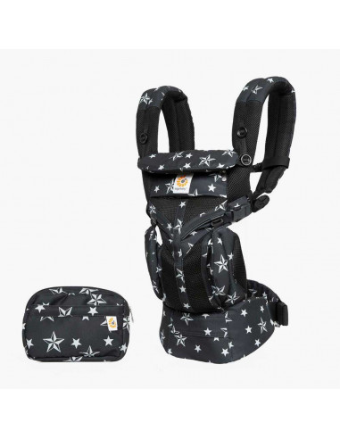 Marsupiu Ergobaby Omni 360 Cool Air Mesh Black