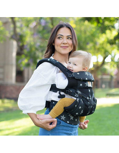Marsupiu Ergobaby Omni 360 Cool Air Mesh Black