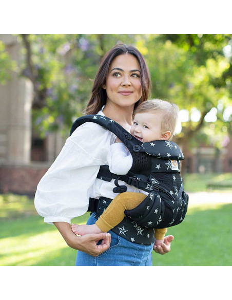 Marsupiu Ergobaby Omni 360 Cool Air Mesh Black