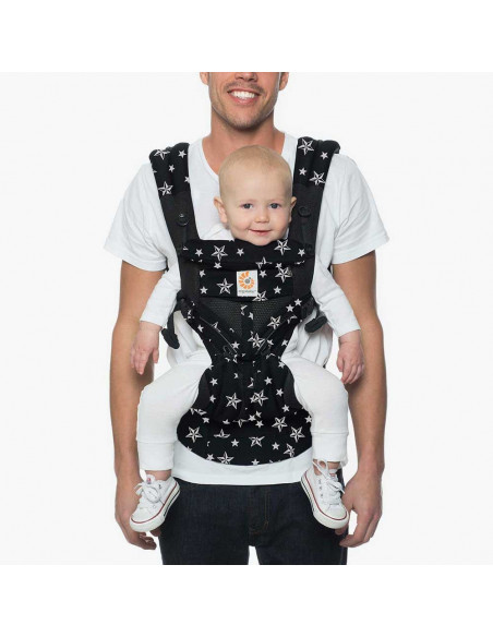 Marsupiu Ergobaby Omni 360 Cool Air Mesh Black
