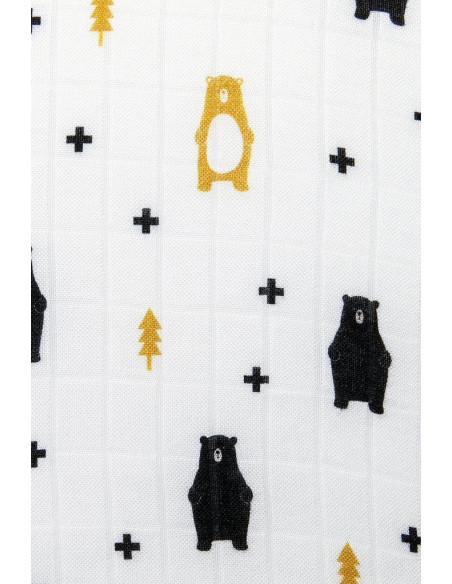 Set 3 Museline Bambus Oso Tula 120 x 120 cm,TSBV3A5