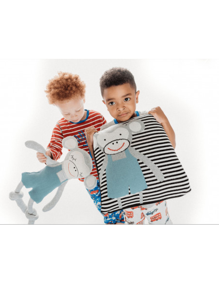 Perna Decor Bumbac Cheeky Monkey,BG018 Perna Decor Bumbac Cheeky Monkey,BG018