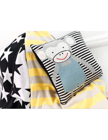 Perna Decor Bumbac Cheeky Monkey,BG018 Perna Decor Bumbac Cheeky Monkey,BG018
