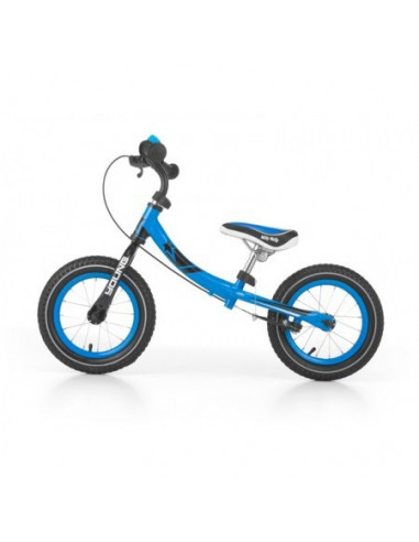 Bicicleta fara pedale Young Blue cu frana,mm084