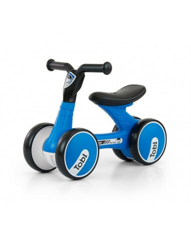 Bicicleta fara pedale Tobi Blue - Black,mm2401