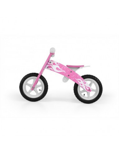 Bicicleta fara pedale Flip Pink,mm21490