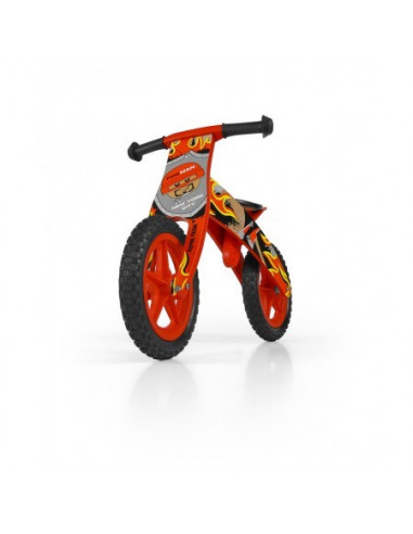 Bicicleta fara pedale Flip Red Fireman,mm21506