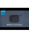 Portofel Bi-fold cu Protectie RFID Navy,68271
