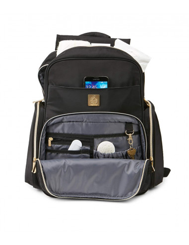 Rucsac pentru Scutece si Accesorii Anywere I Go Black,ER11993
