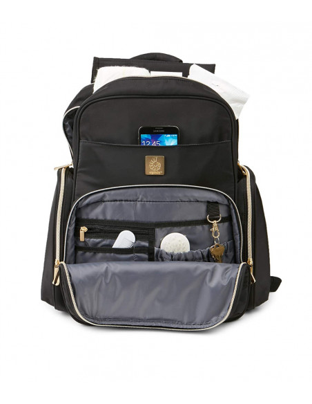 Rucsac pentru Scutece si Accesorii Anywere I Go Black,ER11993