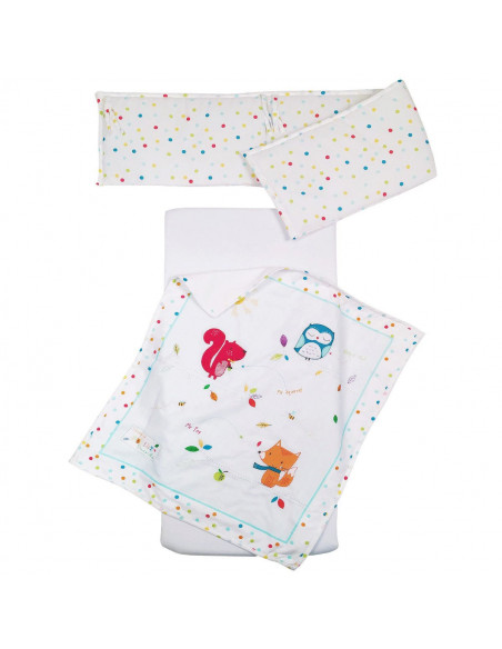 Set 3 Piese Patut Sleepy Forest Friends 25-120,263252